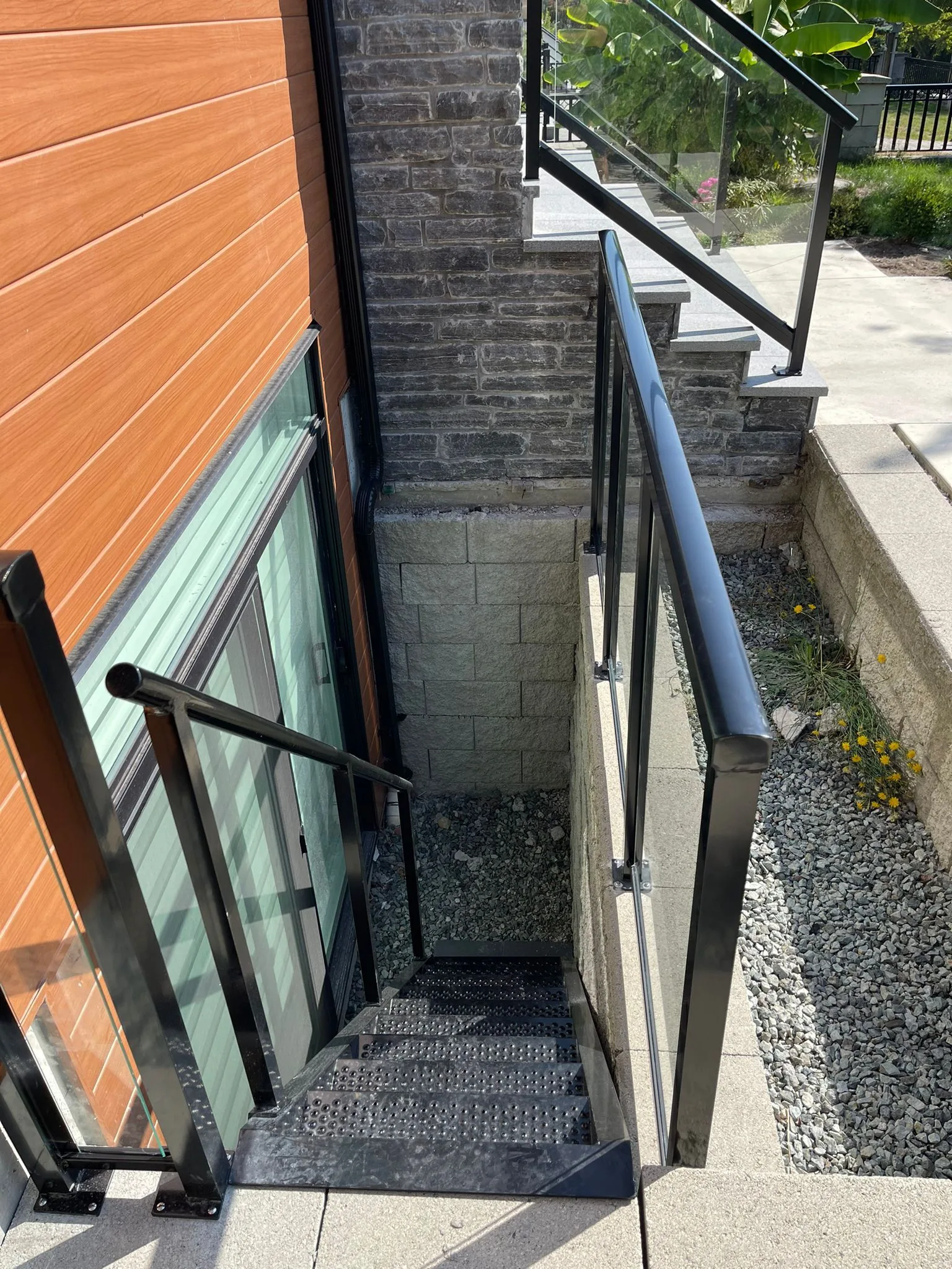 Railing, glass, gate, fence and metalwork systems designed around the site. by Westline Railing in Metro Vancouver
