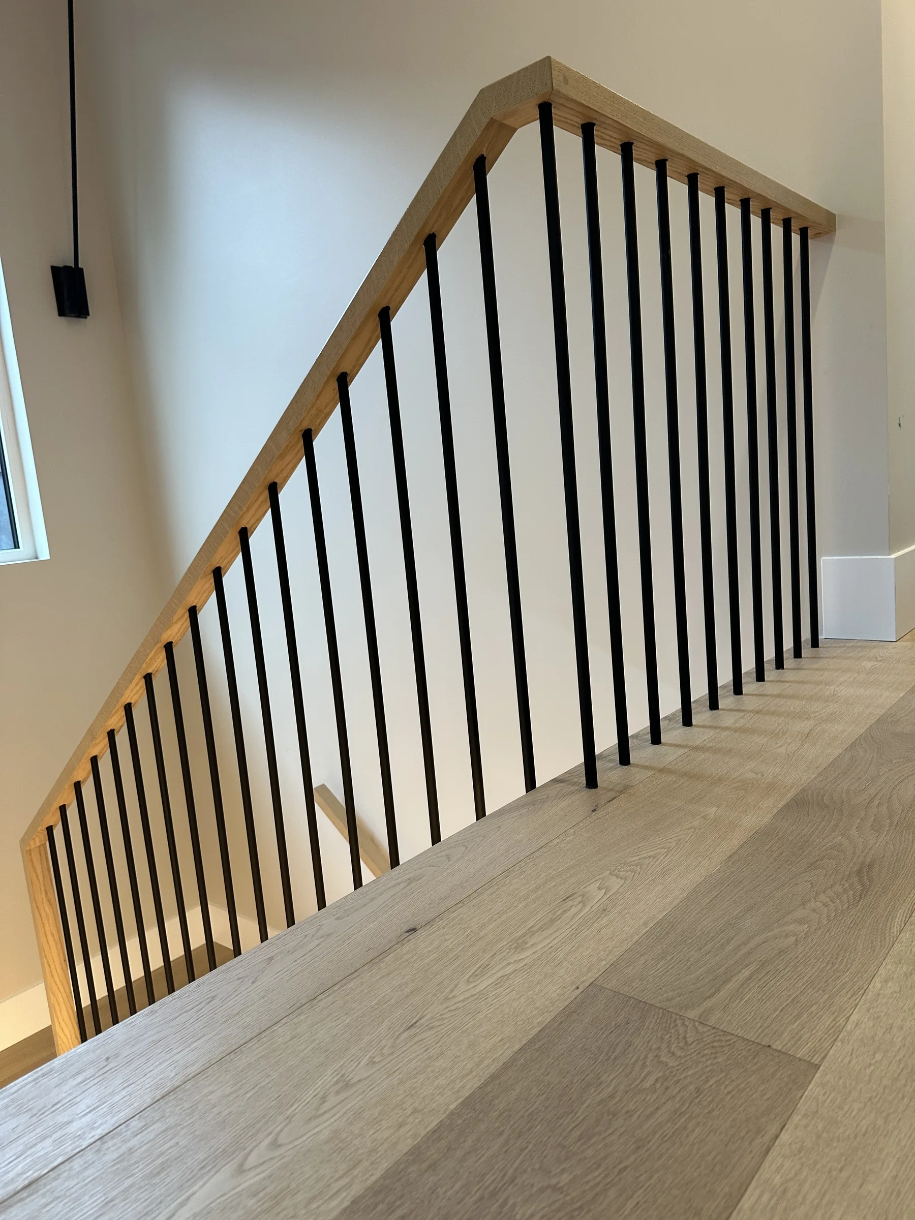 Westline interior railing detail